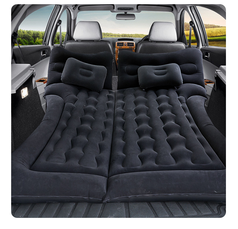 Factory in stock SUV trunk car inflatable bed travel trunk car inflatable bed foldable inflatable bed