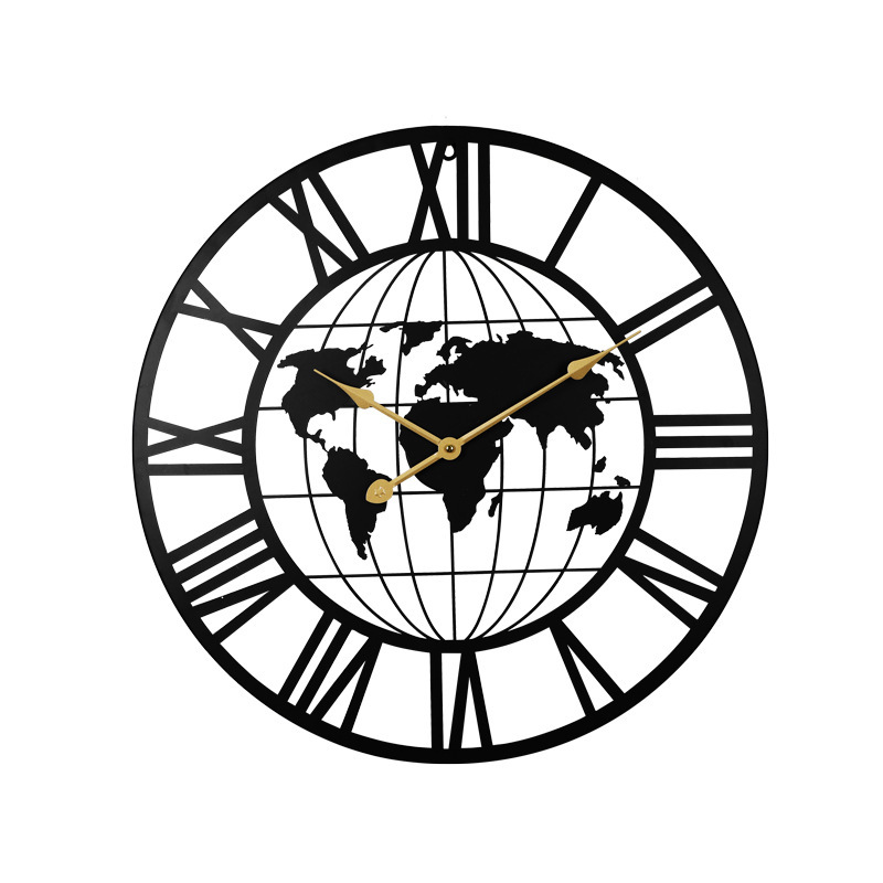 (Трансграничная торговля), креативная карта, беззвучный художественный декор, карманные часы, Amazon