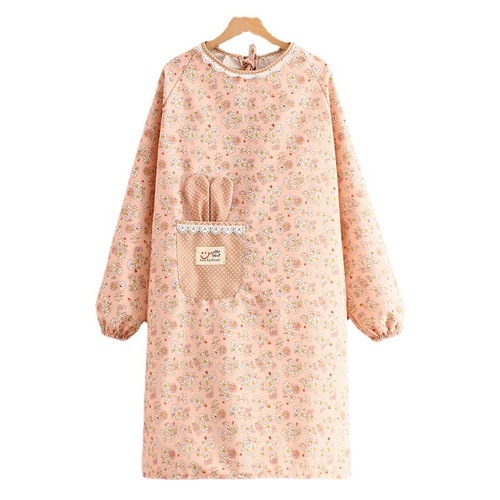 Housework apron, strap-type bamboo canvas, kitchen cooking, anti-fouling, breathable, fashionable apron, anti-fouling, western-style work clothes