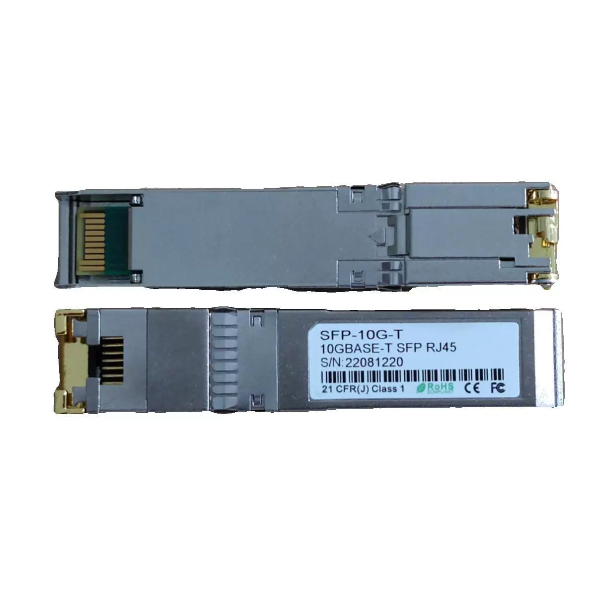 Ten-gigabit photoelectric SFP-10G-T 10G electrical port module RJ45 network card switches of various brands