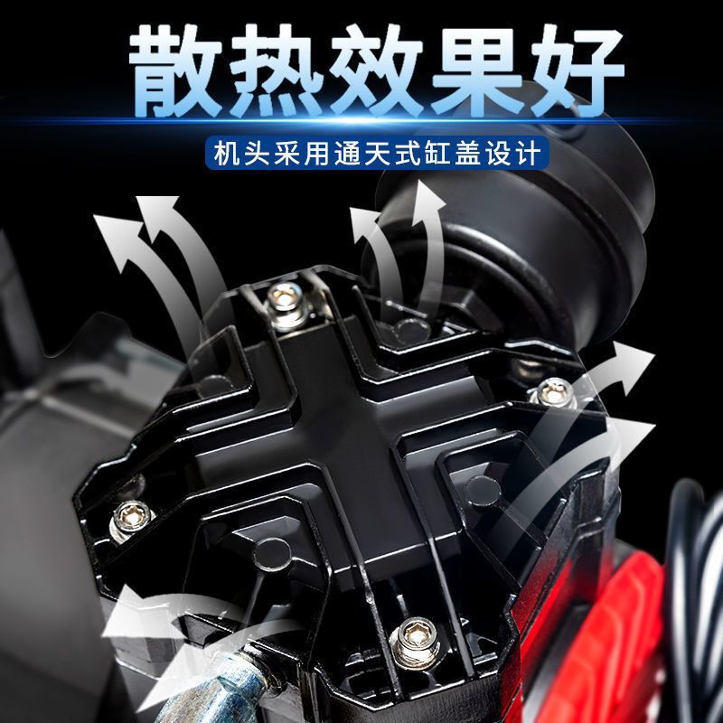 飞豹大型无油静音空压机220/380V高压缩充打气泵喷真石漆木工装修