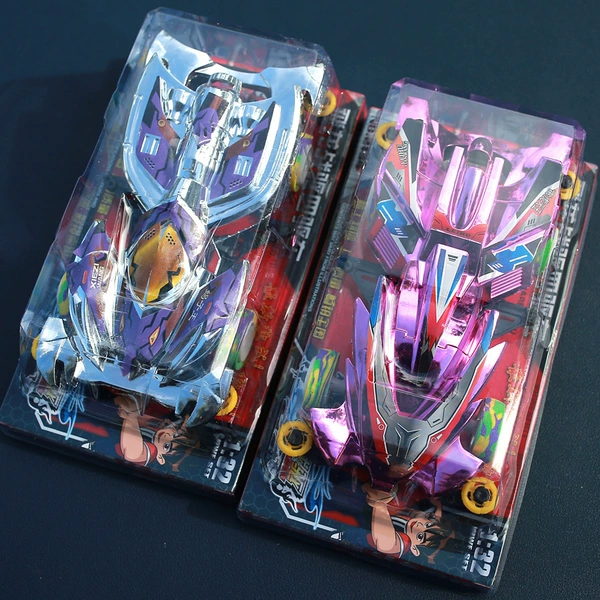 2134 transparent box packaging electroplating four -wheel drive car