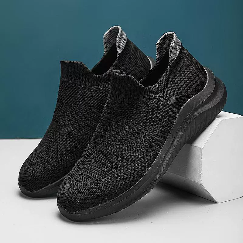 Трансграничная взрывная мужская и женская обувь супер легкая повседневная спортивная обувь большого размера чулки пара обувь