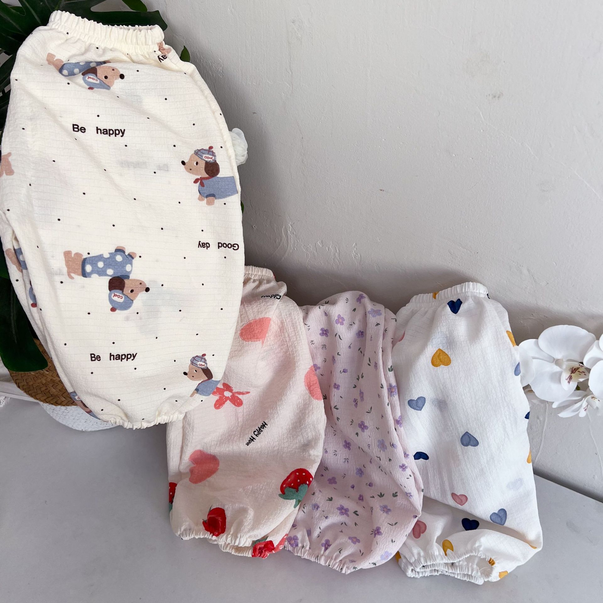 Summer New Children's Anti-mosquito Pants Thin Comfortable Loose Cute Trendy Casual Trousers for Boys and Girls