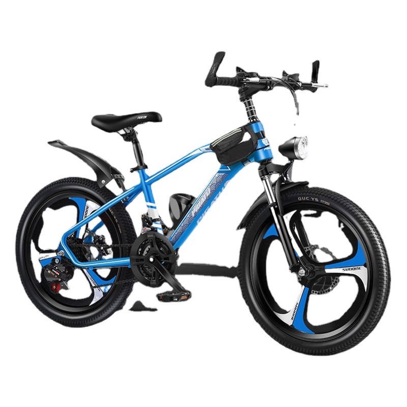 Bicicleta para niños Bicicleta de 18 pulgadas Coche de velocidad variable de 20 pulgadas Bicicleta de montaña de 22 pulgadas Amortiguador de disco freno estudiante bicicleta