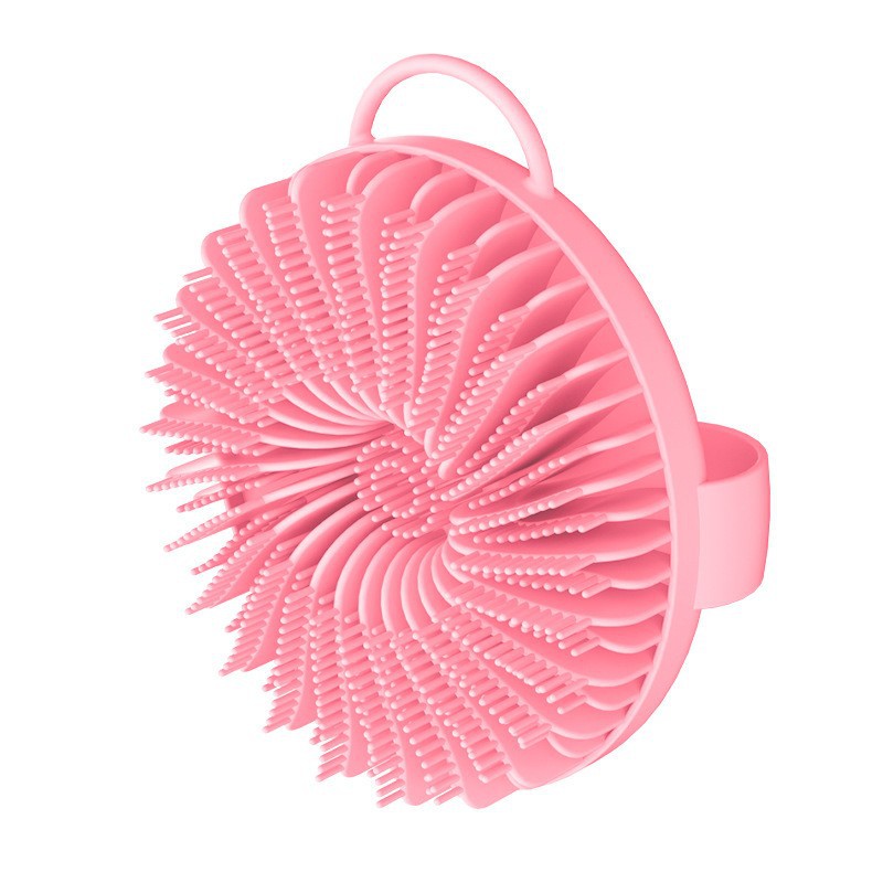 Cross-border Best-selling Silicone Anti-mold Anti-bacterial Face Cleansing Brush Bath Scrubbing Exfoliating Massage Brush Multi-functional Cleaning Bath Brush