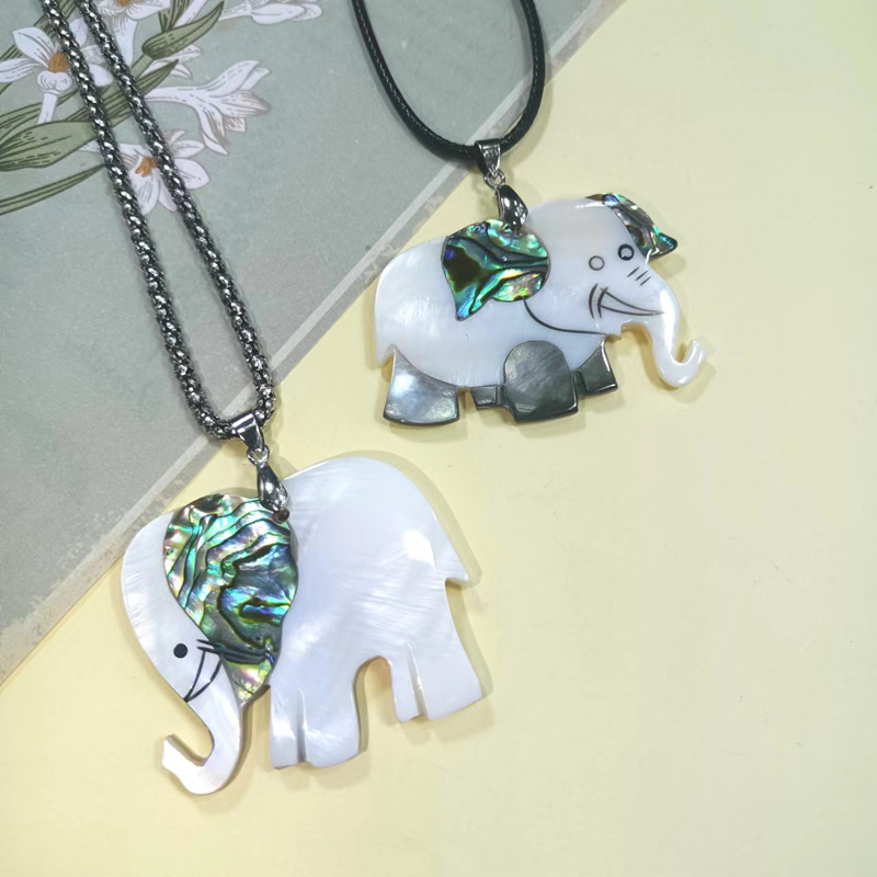 Cartoon Style Elephant Shell Jewelry Accessories display picture 2