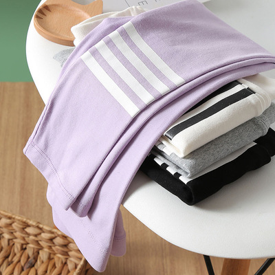 魅客21新款春季女童打底褲春秋韓版時尚中大童兒童長褲女寶寶褲子