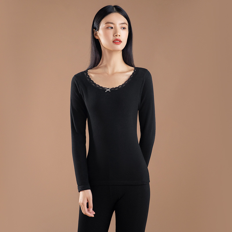 Ropa interior térmica de liquidación para mujer, conjunto de fajas moldeadoras de cuerpo completo de algodón fino para niñas, conjunto de ropa interior térmica de otoño e invierno.