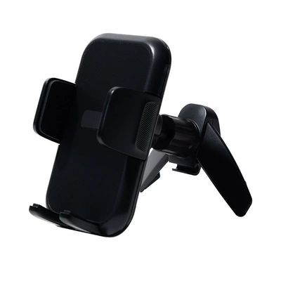 Car phone holder Suitable for Huawei, Samsung, Oppo - obsidian-black-universal-clip-on-style