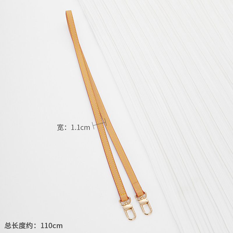 卡曼尼蜜蜡色肩带改造斜跨包包可调肩带替换真牛皮包带单买配件|undefined