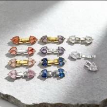 18k�~�������ʯ���ı펧���^DIY�Ʒ����_��Ȧƴ��耳׿�