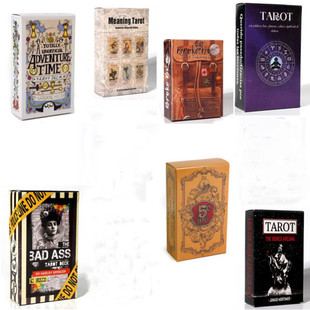 2023 New Tarot Card English Board Game Card Tarot Cards Card Spanish Learning Tarot