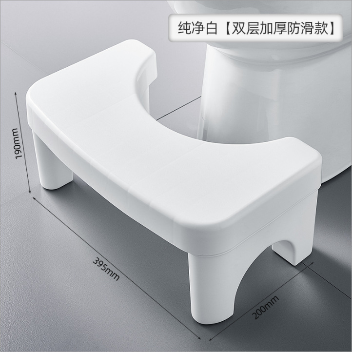 White toilet
