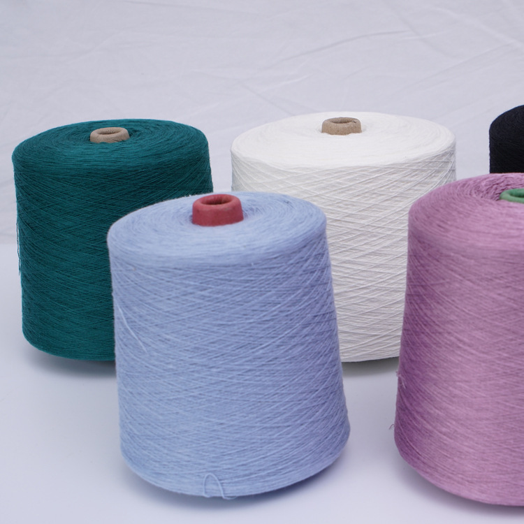 Manufacturer Wholesale 28Nm Youfu Recycled Polyester Nylon Yarn Environmentally Friendly Recycled Recycled Polyester Tube Yarn Knitting Spot