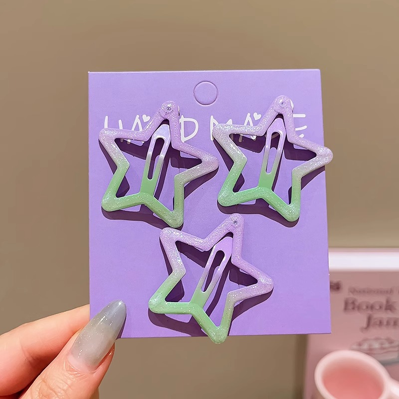 Gradient purple-green-3 piece set