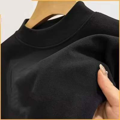 Black, high collar