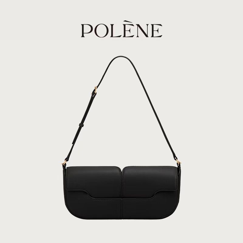 Hot Selling Women's Light Luxury Baguette Bag Osmo Niche Designer Leather Vintage Smooth Handbag Shoulder Crossbody Bag - Thumbnail 6