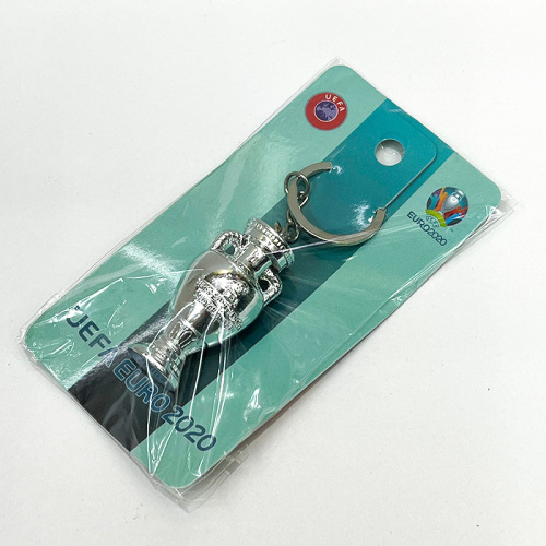 足球树脂奖杯钥匙扣大力神杯世界金杯英超欧洲挂件小礼品足球周边