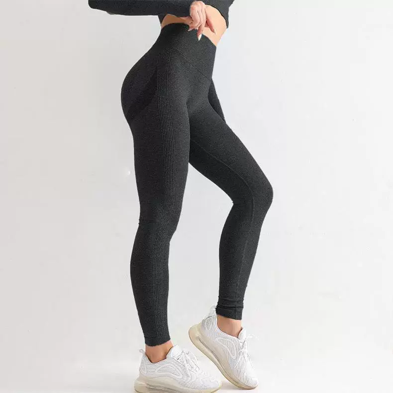Спортивный overall для зала, штаны, дышащие эластичные быстросохнущие, пояс йоги, леггинсы, (Cross-border торговля), высокая талия, обтягивающее