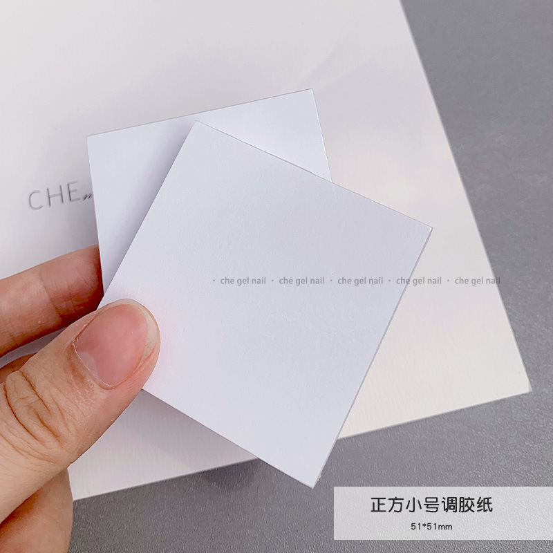 Papel de mezcla de pegamento de uñas transfronterizo Placa de mezcla de color desechable multifuncional pintura floreciente fabricante de herramientas de esmalte de uñas