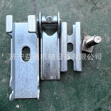 镀锌夹持器 电厂用角铝压条不锈钢夹持器 防溢裙板导料槽夹持器