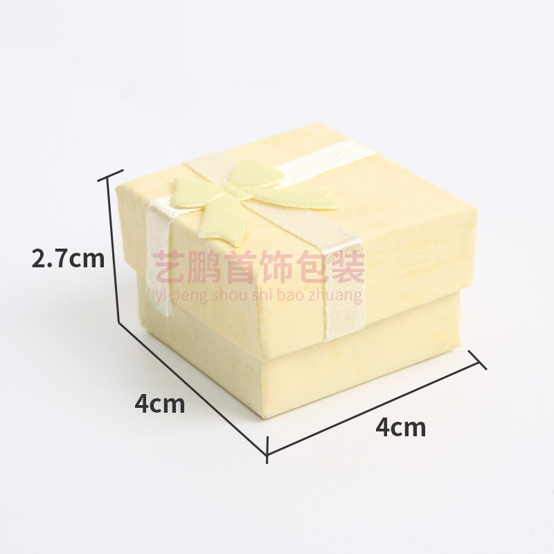 Spot al por mayor 4*4 cubierta de cielo y tierra nube arco caja de embalaje de joyería pendientes caja de anillo joyería caja de regalo