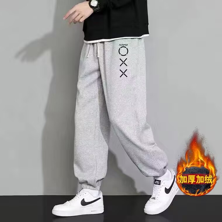 Ox hemp rope leggings [velvet] gray