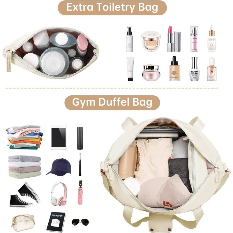 Hot Sale Gym Travel Bag USB Charging Port Waterproof Breathable Durable Dry Wet Separation Multifunctional_voghion.com