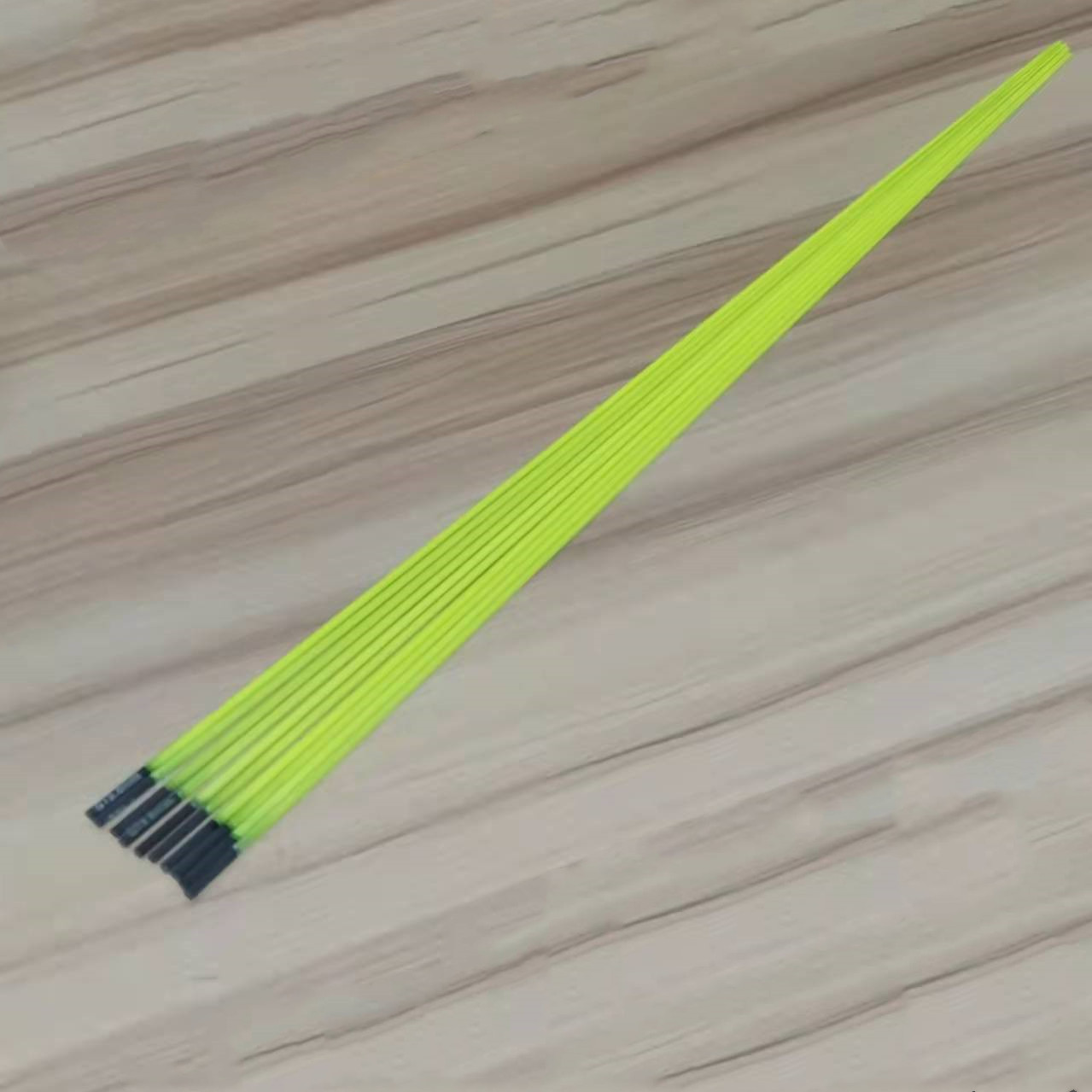 Fluorescent rock Rod slightly equipped with top ring movable ring