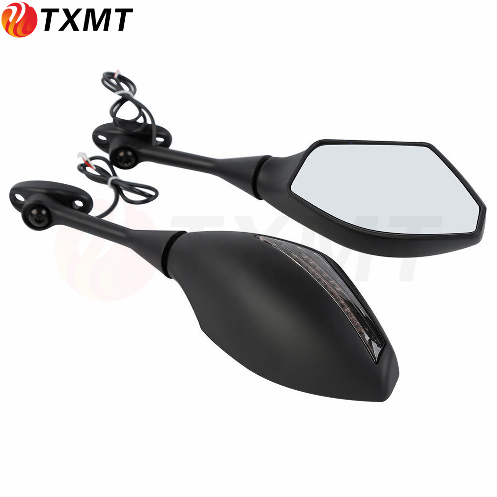 Suitable for Honda CBR600RR CBR1000RR motorcycle modified LED rearview mirror mirror mirror