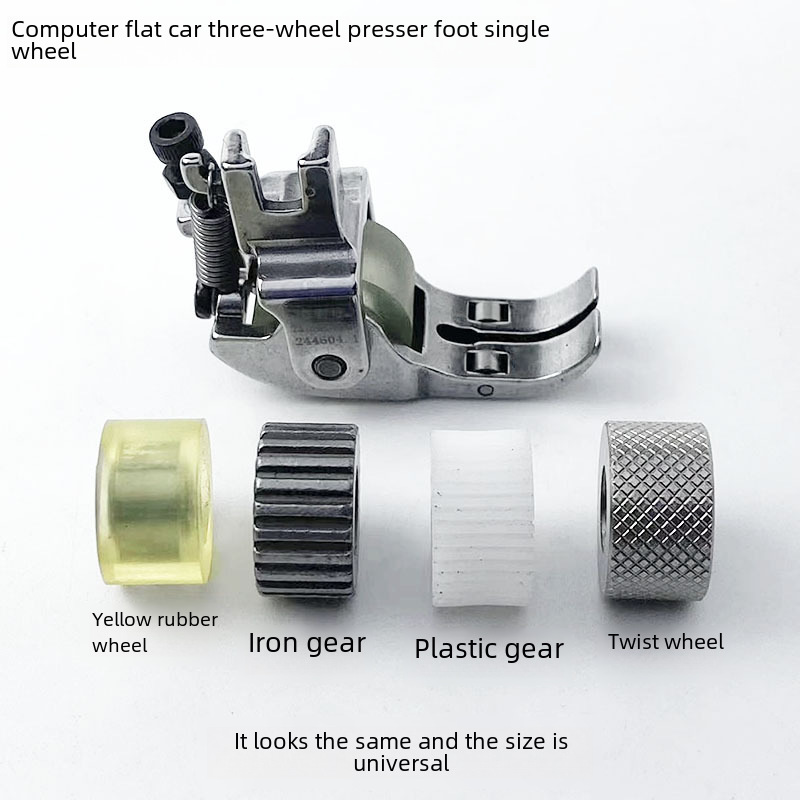 Computer flat car three -wheel roller foot single -wheel industrial…