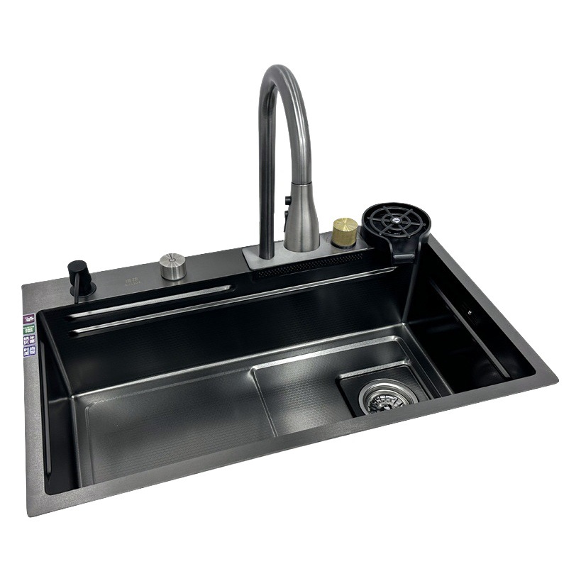 Fregadero de Una Tina de Acero Inoxidable Diseño Panal para Cocina