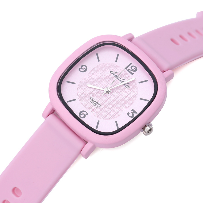 Casual Number Buckle Quartz Women's Watches display picture 5