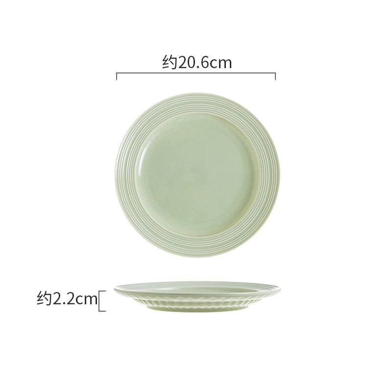 Matte Tableware Set, Fresh Pastel Colors, Multi-Piece Dinnerware for Home (Bowls, Plates, Spoons)