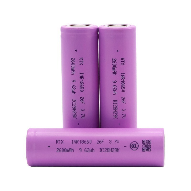 瑞通芯18650锂电池2600mAh动力3c电动工具电动车筋膜枪电池组平衡|undefined