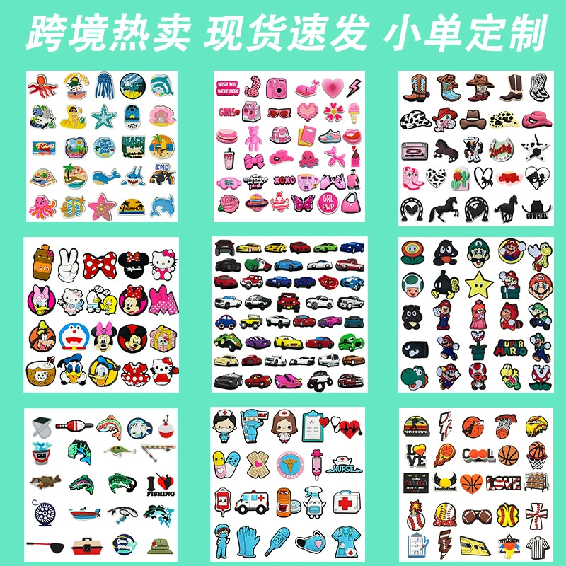 Трансграничные новые амазонские горячие продажи обувь обувь обувь цветочные аксессуары обувь декоративная застежка обувь аксессуары набор