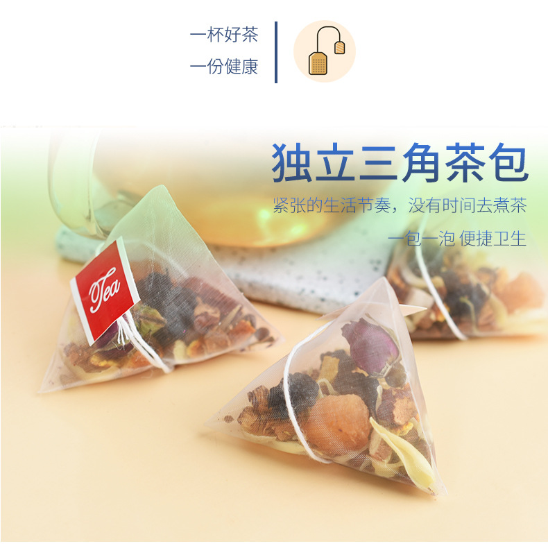Sour Jujube Seed Poria Lily Tea Bags Suan Zao Ren Fu Ling Cha 120g Evening Wellness Brew specifications