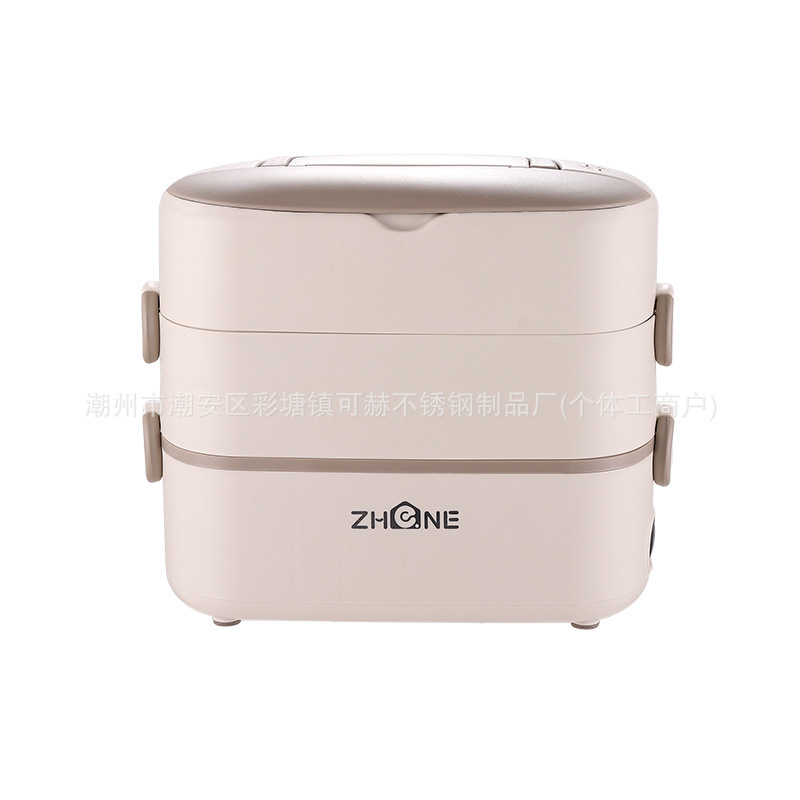 外贸电热加热饭盒可插电保温蒸煮自热上班族办公室热饭菜神器批发|undefined
