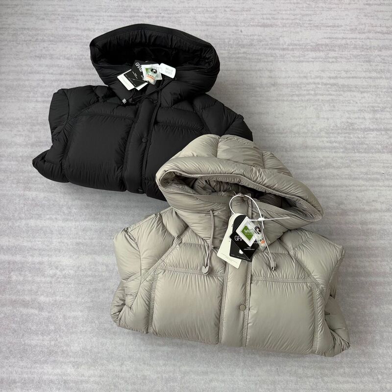 90% Samsung White Goose Down, Machine-Woven! Magnetic Buckle, Thickened, Loose-Fitting, Warm, Lightweight, Hooded Goose down Jacket for Women in Winter 90% Samsung White Goose Down, Machine-Woven! Magnetic Buckle, Thickened, Loose-Fitting, Warm, Lightweight, Hooded Goose down Jacket for Women in Winter