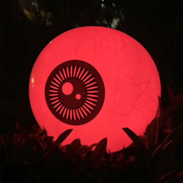 Inflatable eyeball