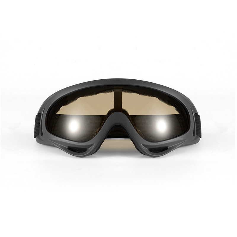 Gafas Tácticas de Protección de Media Montura de PC, para Ciclismo, Motocicleta y Esquí