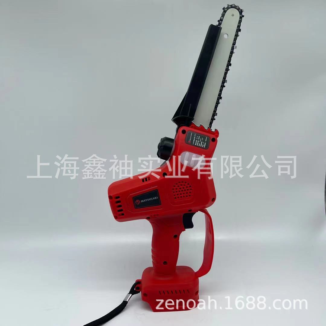 杰魁森JKS-21 8寸单手电链锯 果树园林修枝锯 21V电动伐木锯