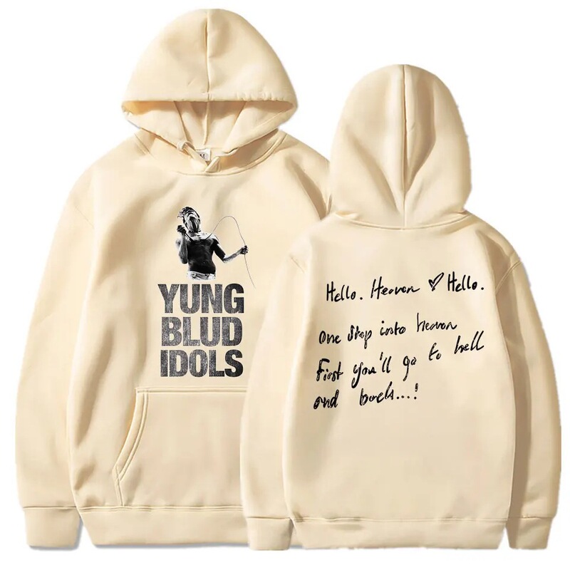 【Cross-Border European Size】Yungblud Idol Album Tour 2025 Women's Spring Jacket Hip-Hop Hoodie Casual 【Cross-Border European Size】Yungblud Idol Album Tour 2025 Women's Spring Jacket Hip-Hop Hoodie Casual