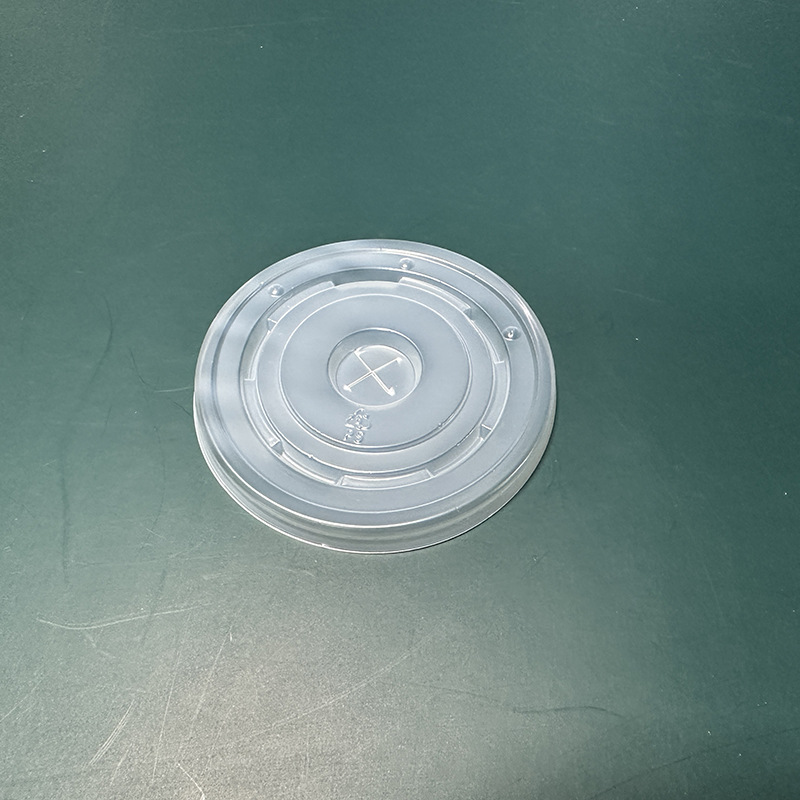 Tapa de plástico PS de calibre 80/90 para taza de café, taza de leche de soja, taza de té con leche, tapa con interruptor, tapa de rosca a prueba de fugas, tapa de botella.