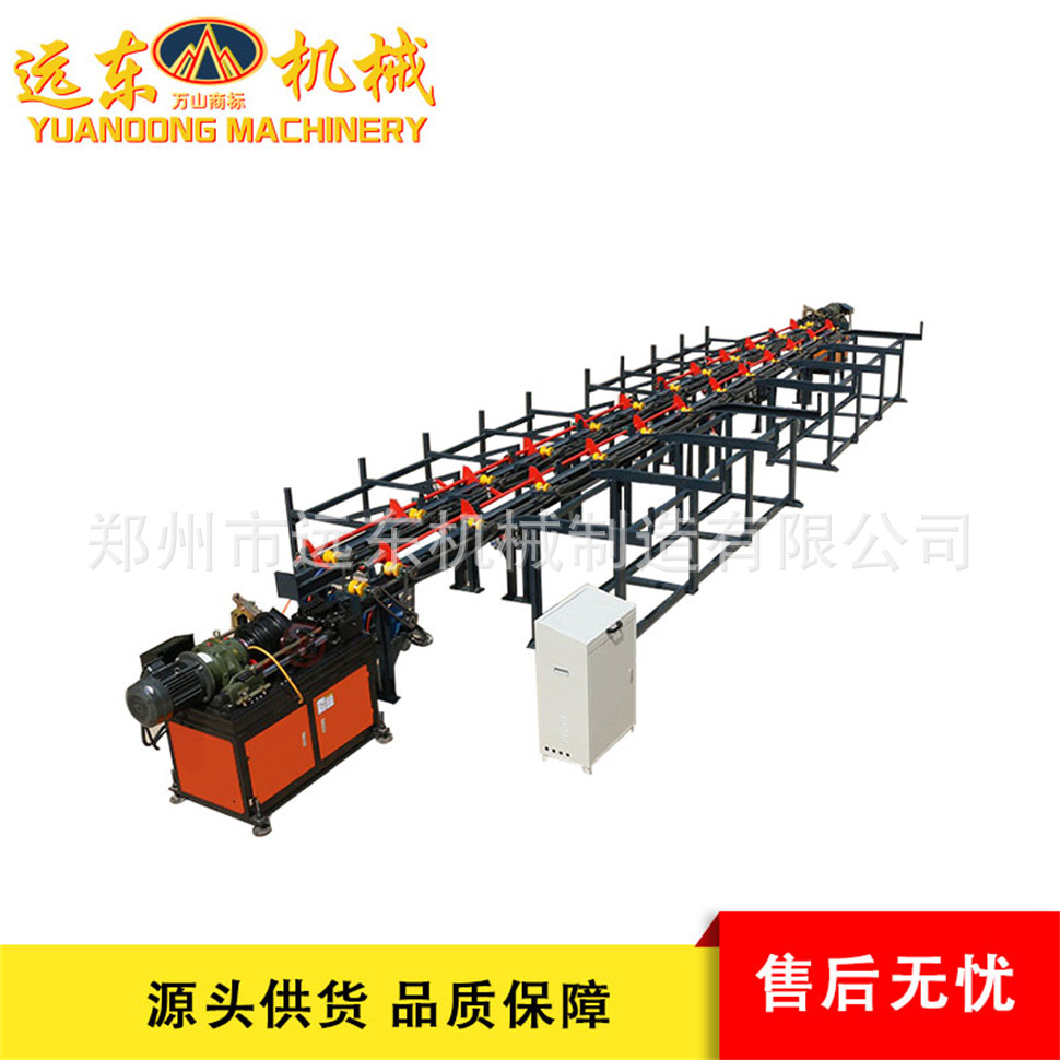 钢筋套丝机打磨线全自动电脑数控智能输送锯切钢筋套丝机生产线