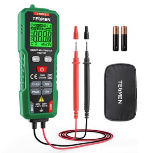 Tesmen Tsm-192 Handheld Digital Multimeter, Voltmeter with L