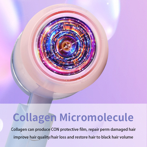 Internet celebrity hot-selling adjustable hair dryer for home student dormitory hammer blue light hair dryer three-speed adjustable hair dryer