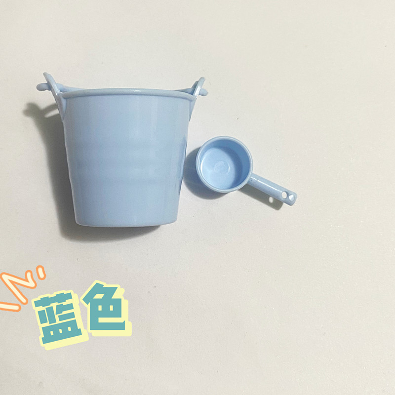 Mini Kitchenware Children's Kitchenette Play Home Toy Beach Portable Bucket Water Dipper Storage Fleshy Clay Flower Pot