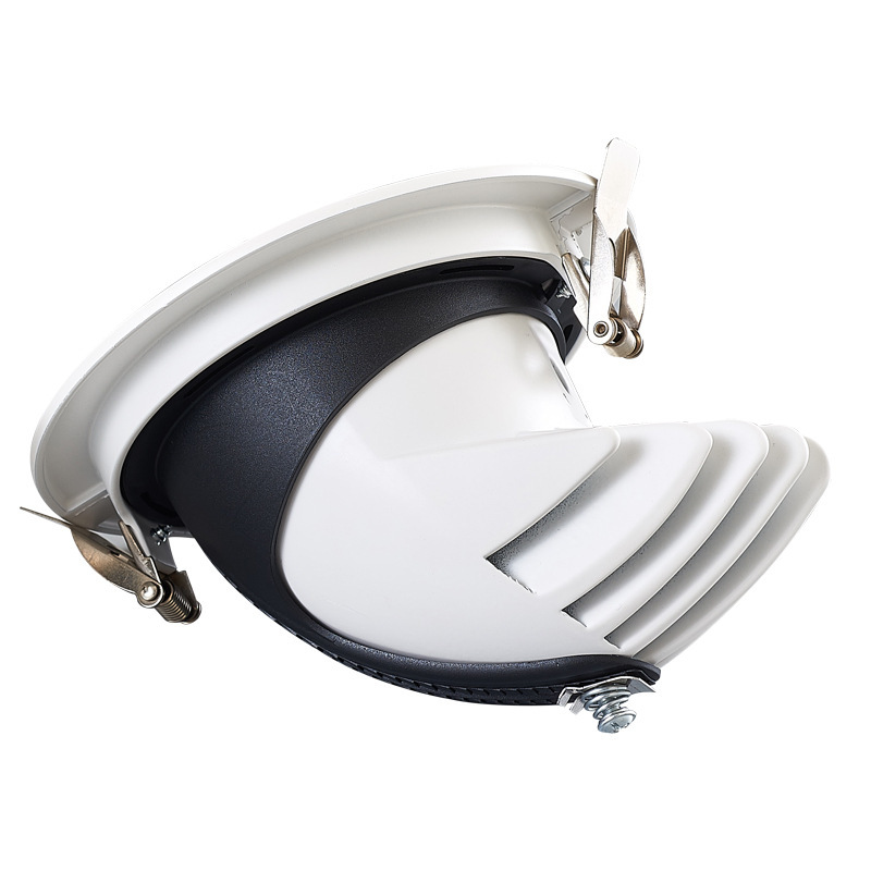 JIAMEI 조명 거실 상점 상업용 스포트라이트 임베디드 COB DOWNLIGHT LED 천장 램프 18W30W 스포트라이트